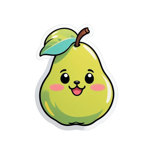 cute Pear sticker