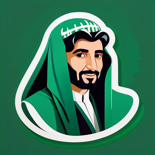 Ngày Quốc khánh Saudi Arabia sticker