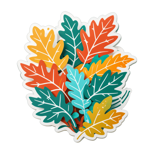 Rustling Leaves sticker