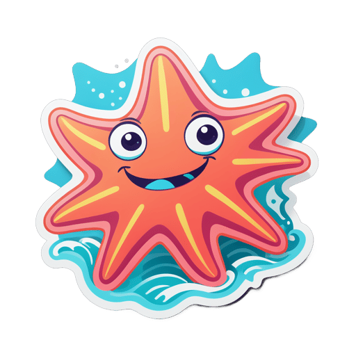 Meme Starfish Nóng Vội sticker