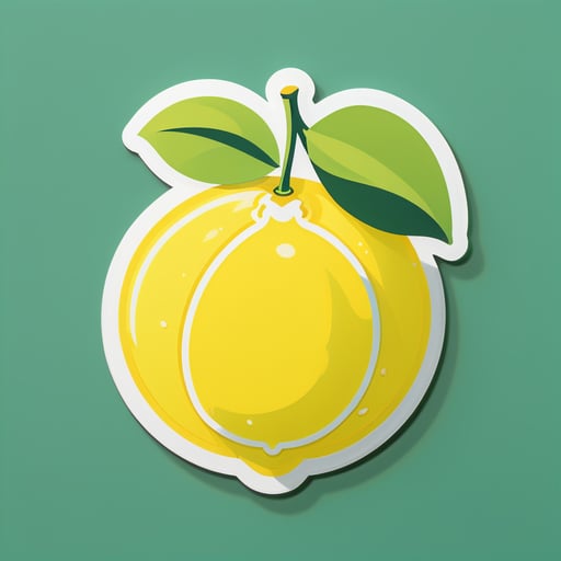 Fresh Lemon sticker