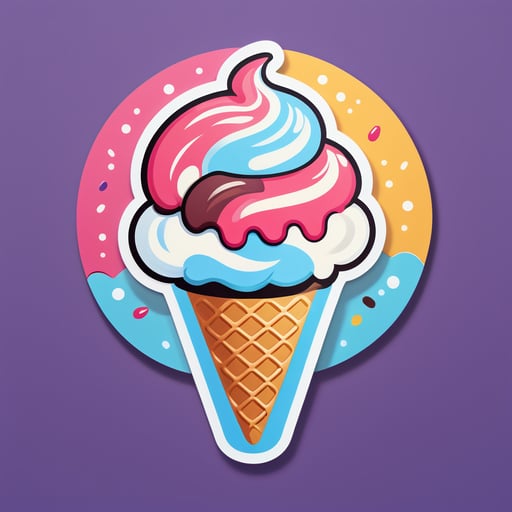 Delicious Ice Cream sticker