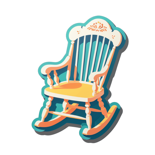 Gentle Rocking Chair sticker