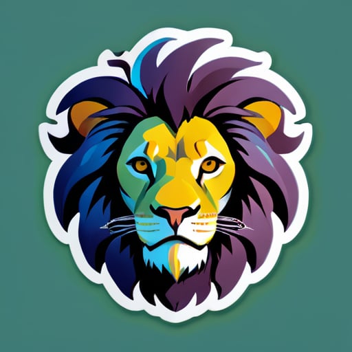 lion sticker