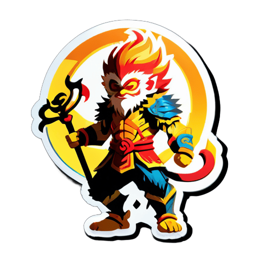 Sun Wukong sticker