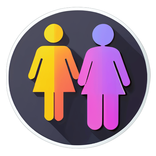 gender complicit sticker