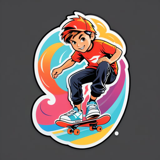 Swift Skateboard sticker