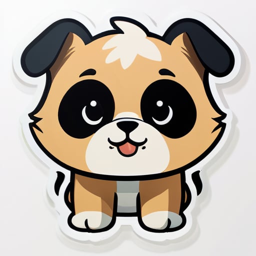 cachorro fofo sticker