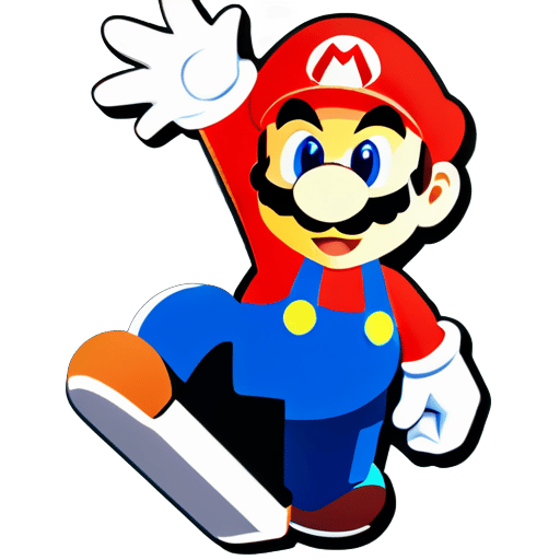 Super Mario sticker