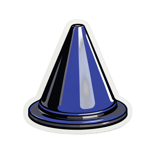 Heavy-Duty Rubber Cone sticker