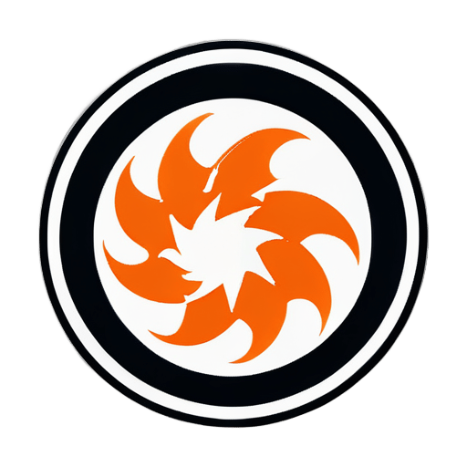 Naruto Eight-Tails sticker
