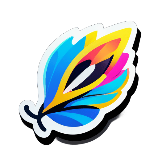 flutter developer sticker