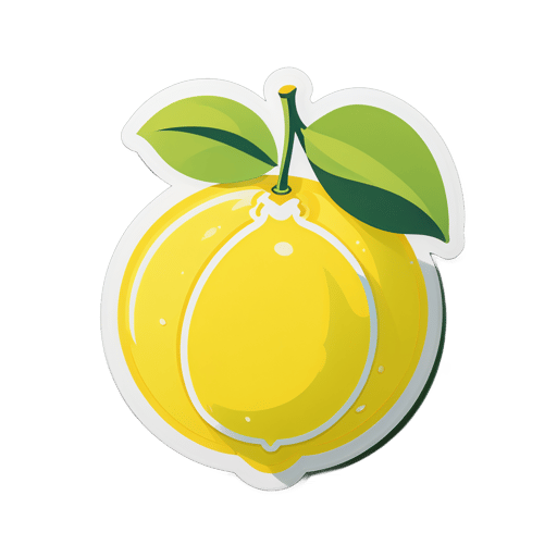 Fresh Lemon sticker