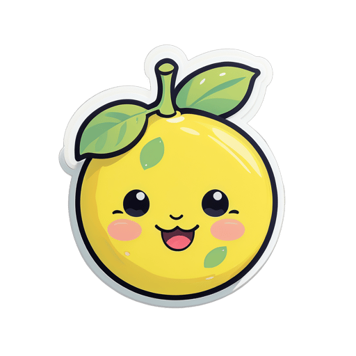 cute Lemon sticker