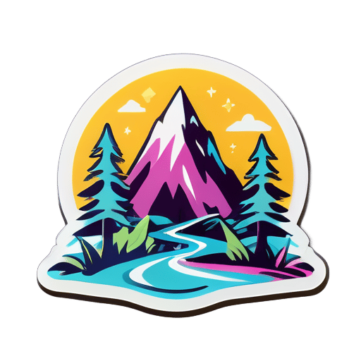 Born to Explore: Adventure Awaits sticker
