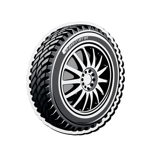 Tire Treads sticker