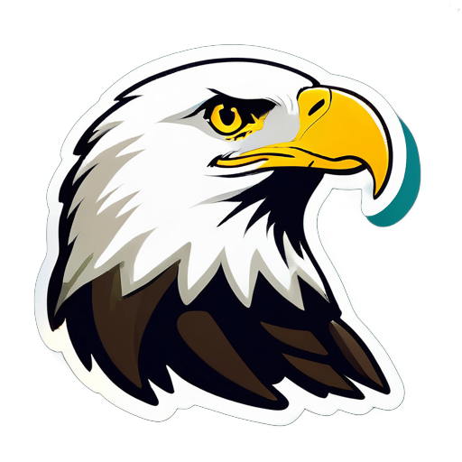 bald eagle sticker