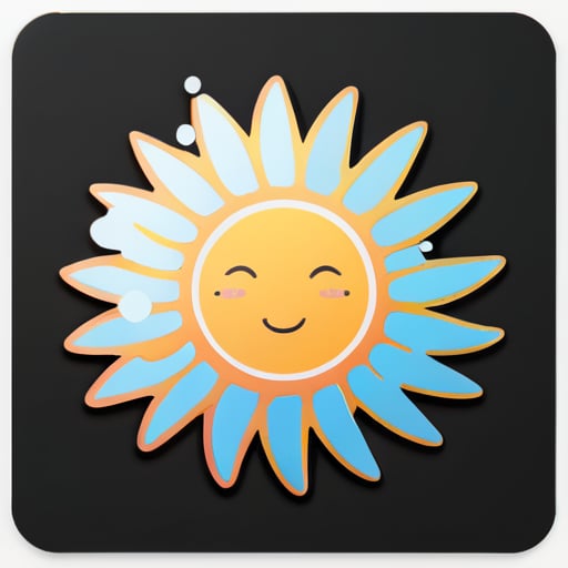 Sun Shop sticker