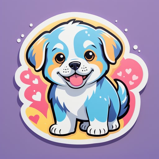 귀여운 강아지 sticker