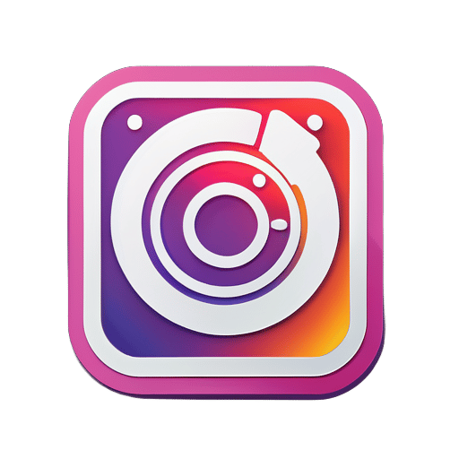 Erstelle ein Logo für Instagram mit dem Namen 'raptile' sticker