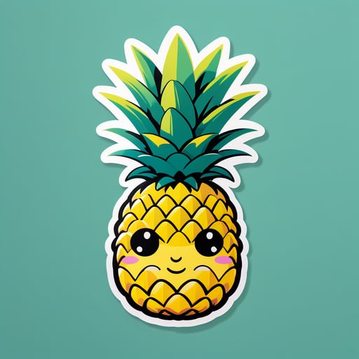 cute Pineapple sticker