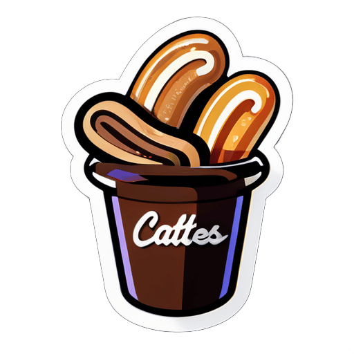 churros sticker