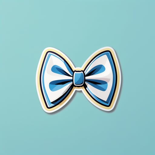 Preppy Bow Tie sticker