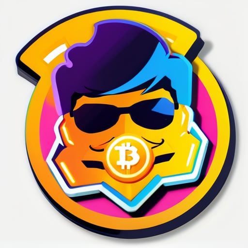 make me cool crypto design
 sticker