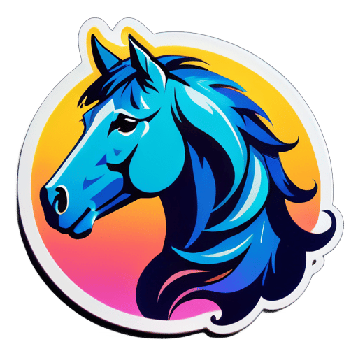 Dream as a horse sticker