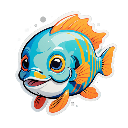 cute Fish sticker