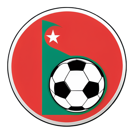 Fußball-Weltmeisterschaft in Marokko sticker