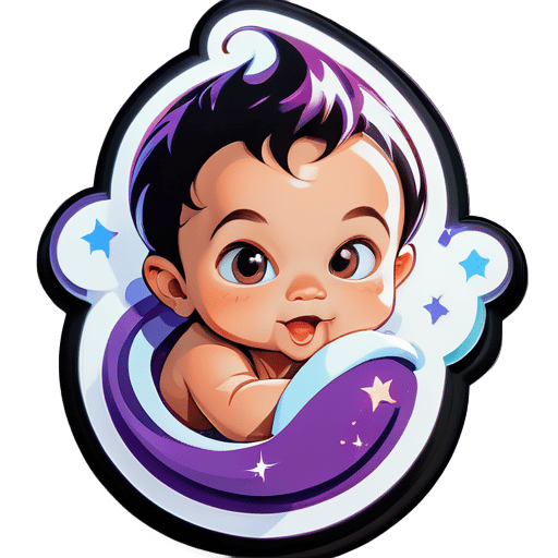Magic Baby sticker