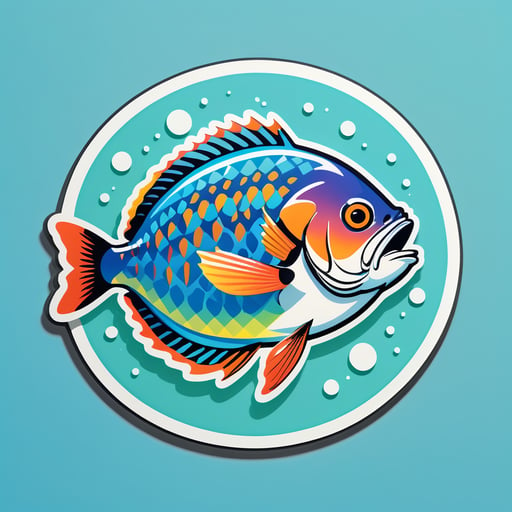 Fresh Fish sticker