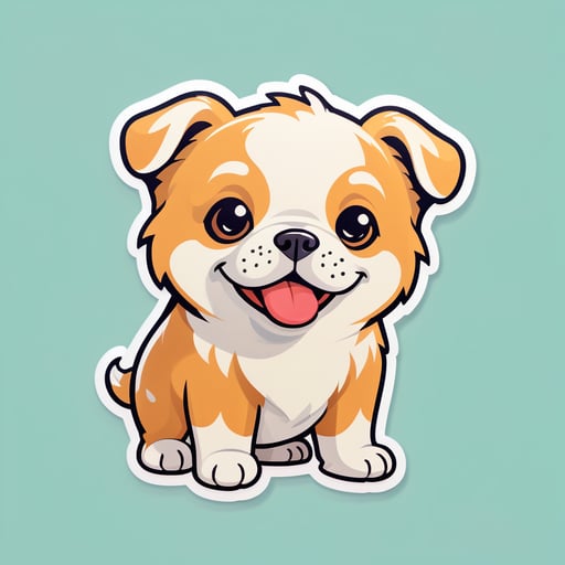 perro lindo sticker