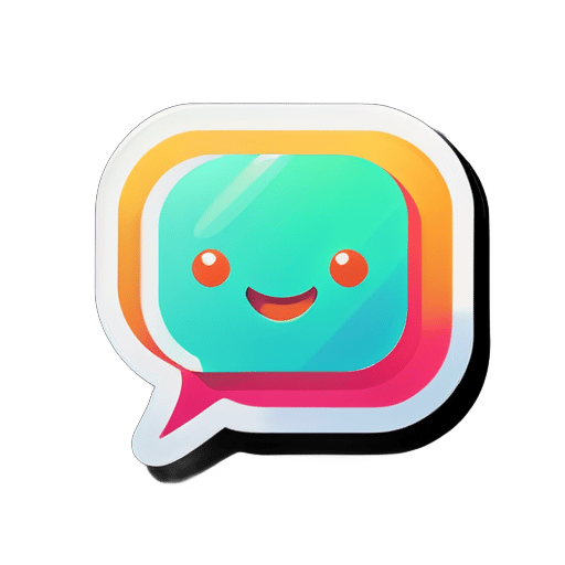 Icon for chat app sticker