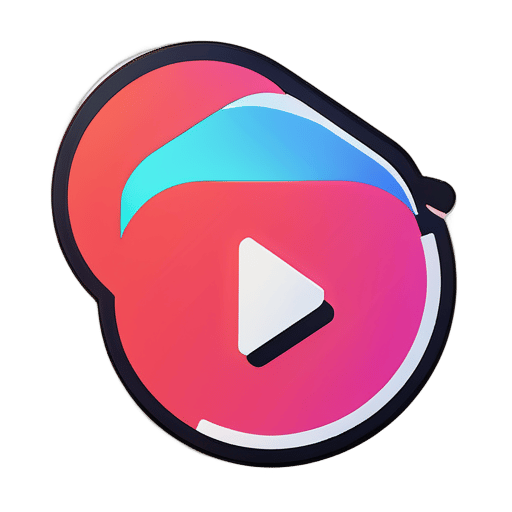 logo pour chaîne YouTube sticker