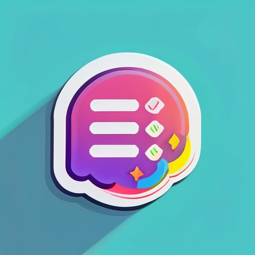 write Glocify is different style sticker