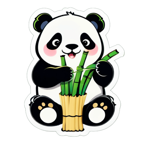 熊貓吃竹子
