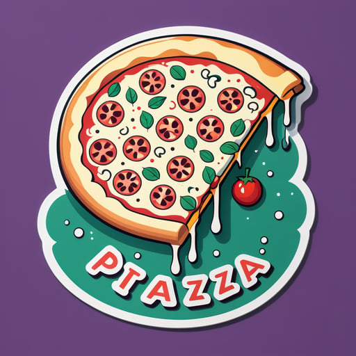 Délicieuse Pizza sticker