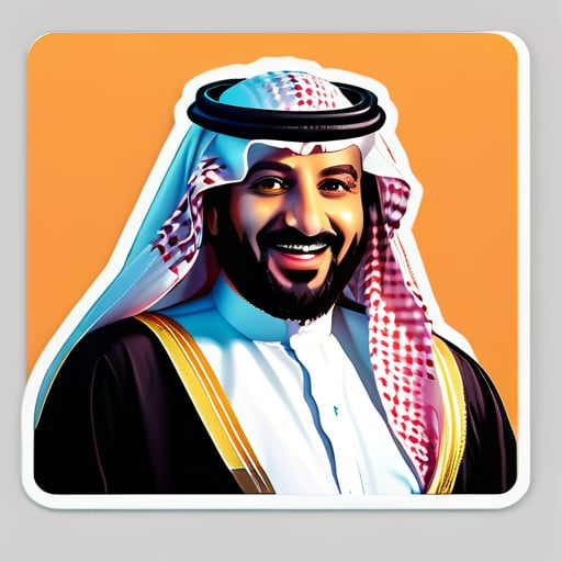 穆罕默德·本·薩勒曼·本·阿卜杜勒-阿齊茲·阿勒薩烏德 sticker
