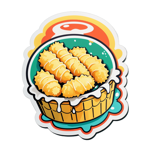 新鮮な天ぷら sticker