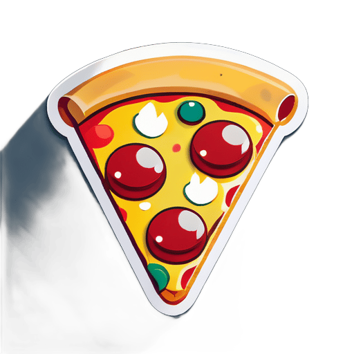pizza game sticker