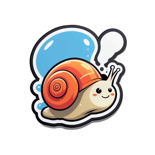 Passionate Snail Meme sticker