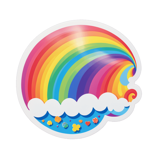 Colorful Rainbow sticker