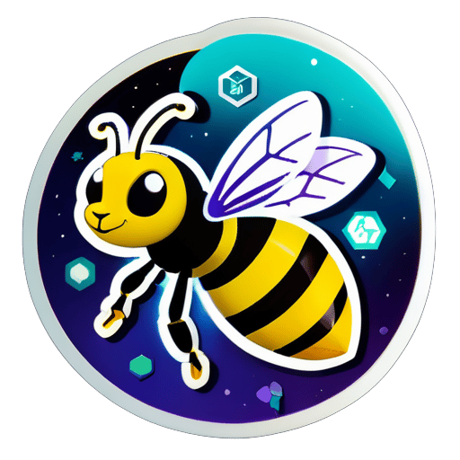 achyuth's chemistry bees sticker