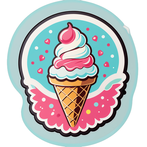 Fresh Ice Cream sticker