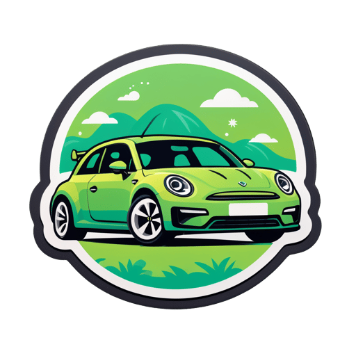 Eco-Friendly Car sticker