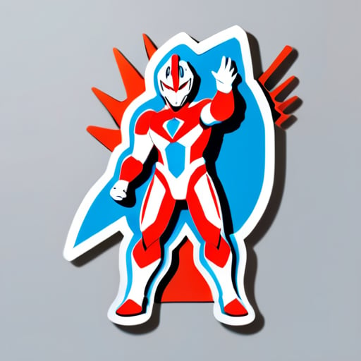 Ultraman sticker