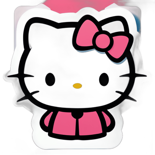 Hello Kitty贴纸 sticker