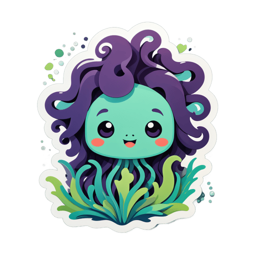 cute Seaweed sticker